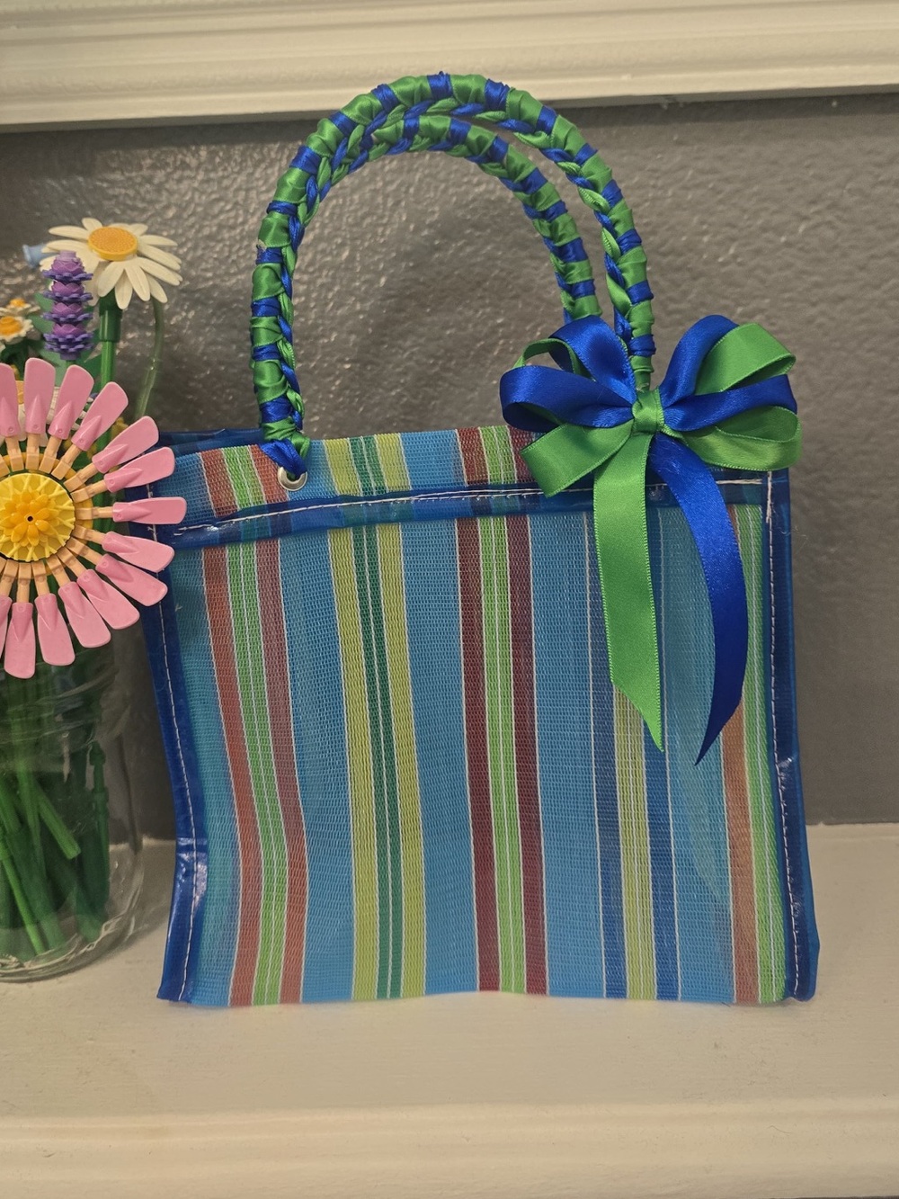 Traditional Mexican Mercado Tote  - Bolsita